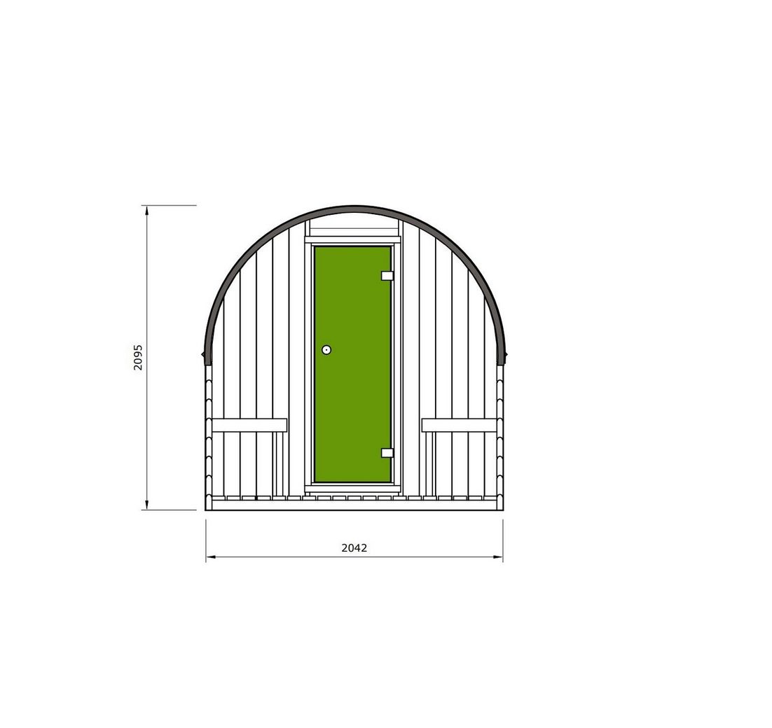 in Naturbelassen Inkl. Fußboden