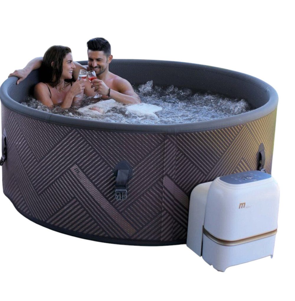 DEKO VERTRIEB BAYERN Whirlpool Premium MSPA Whirlpool aufblasbar Mono Outdoor Pool +APP - WIFI 2025