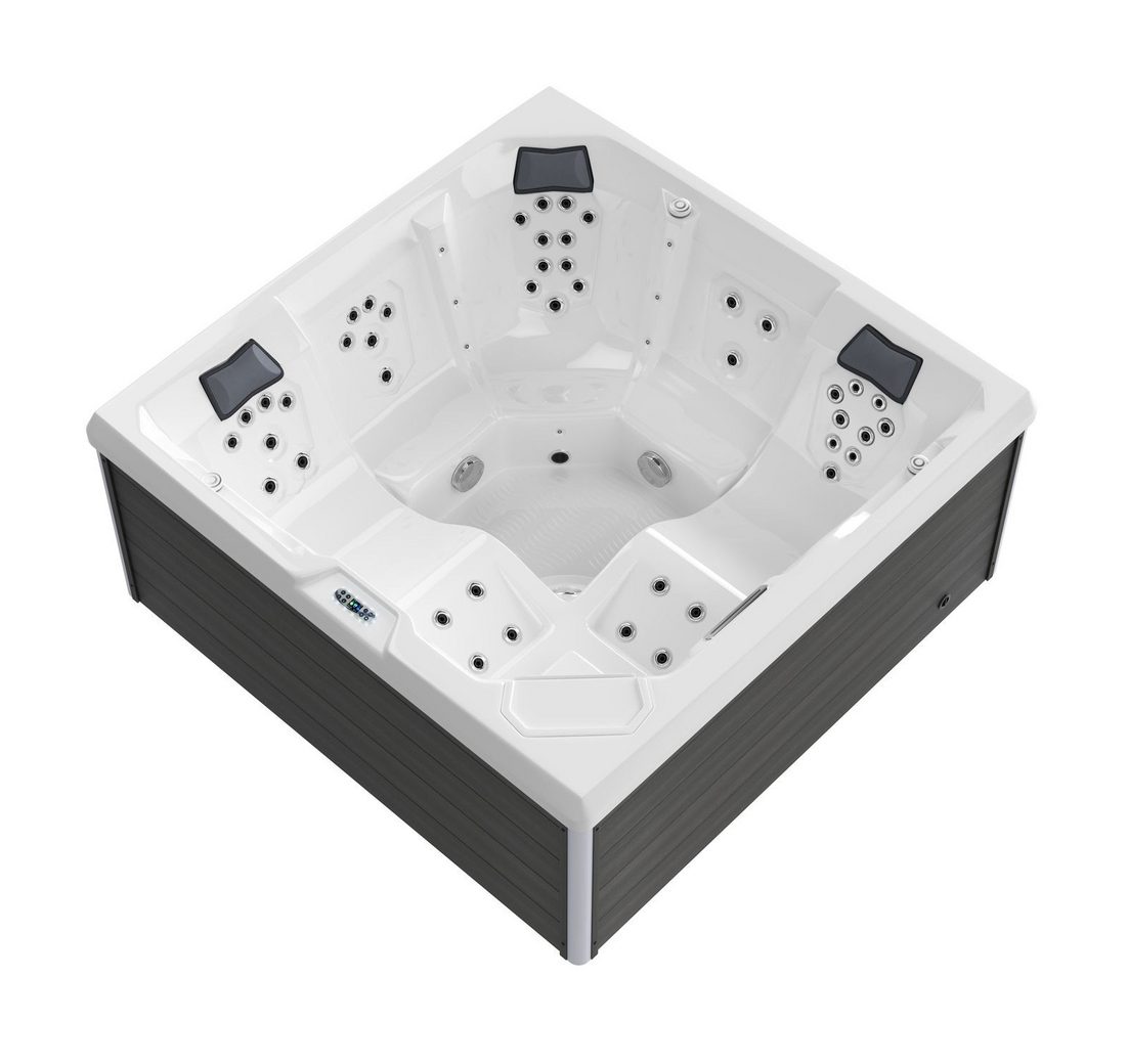 TroniTechnik Whirlpool Outdoor Whirlpool PANAREA weiß 210x210