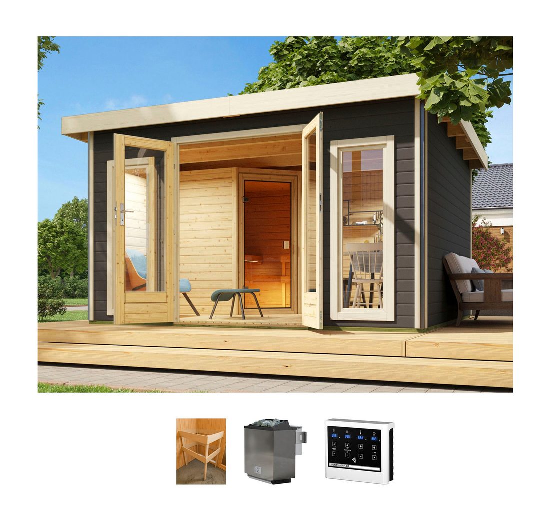 KONIFERA Saunahaus Maiko 3 SET A