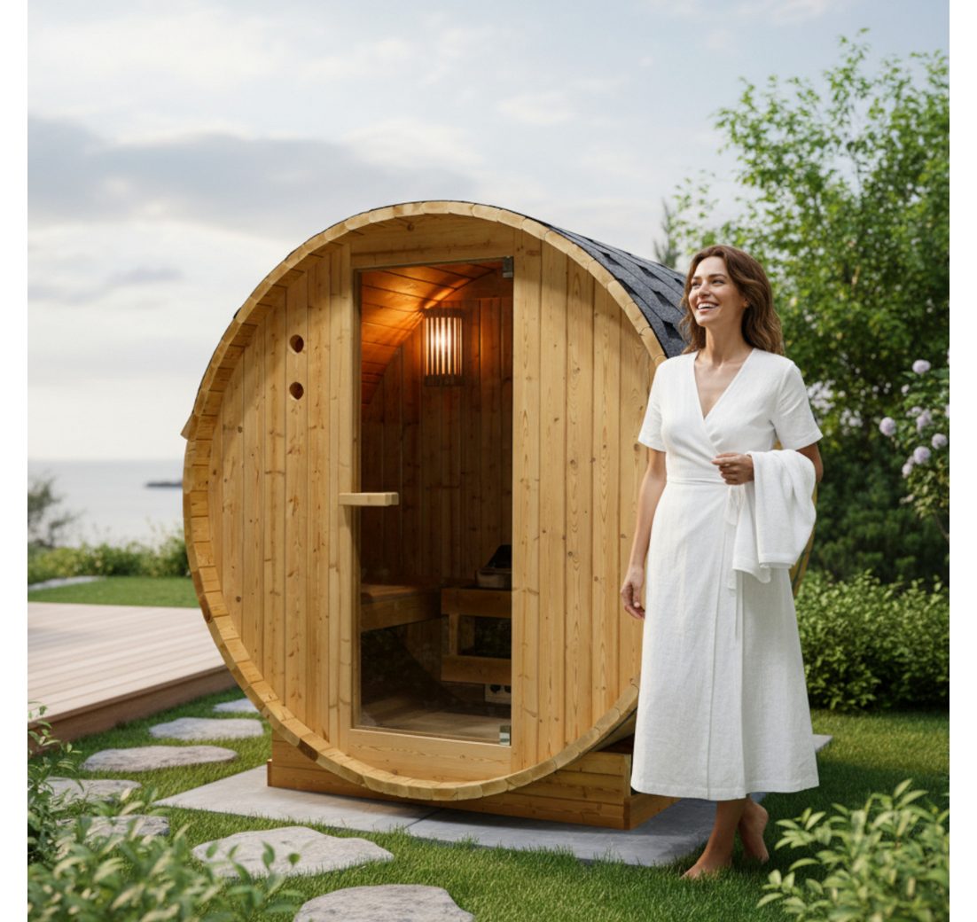 Sauna Outdoor und Garten