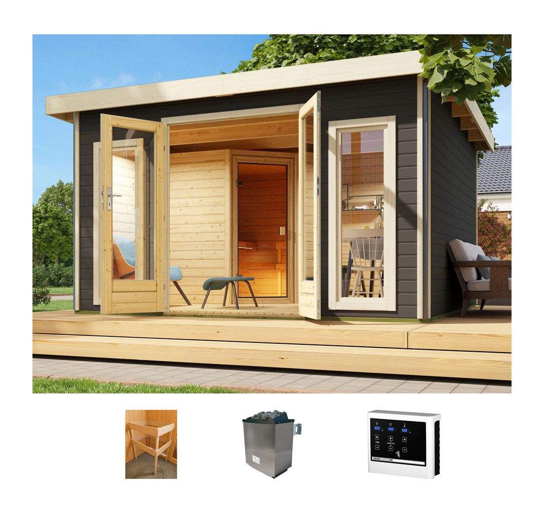KONIFERA Saunahaus Maiko 3 SET A