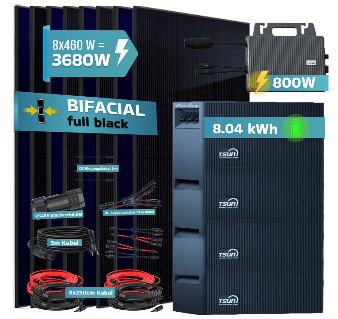 04 kWh Speicher TSUN SOLARCAN TSOL-DCU2000Lite