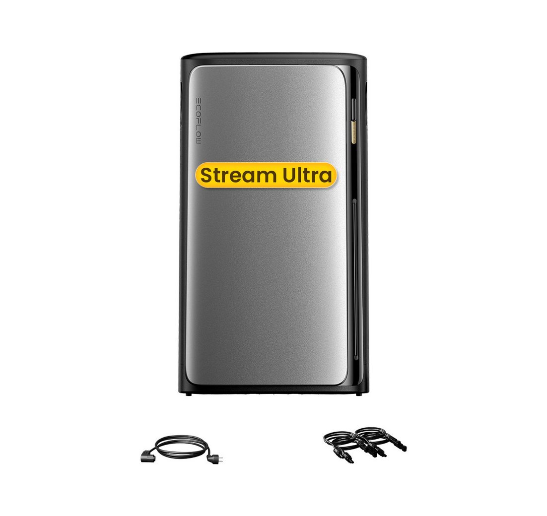 Ecoflow Balkonkraftwerk EcoFlow Stream Ultra All-in-One Speicher