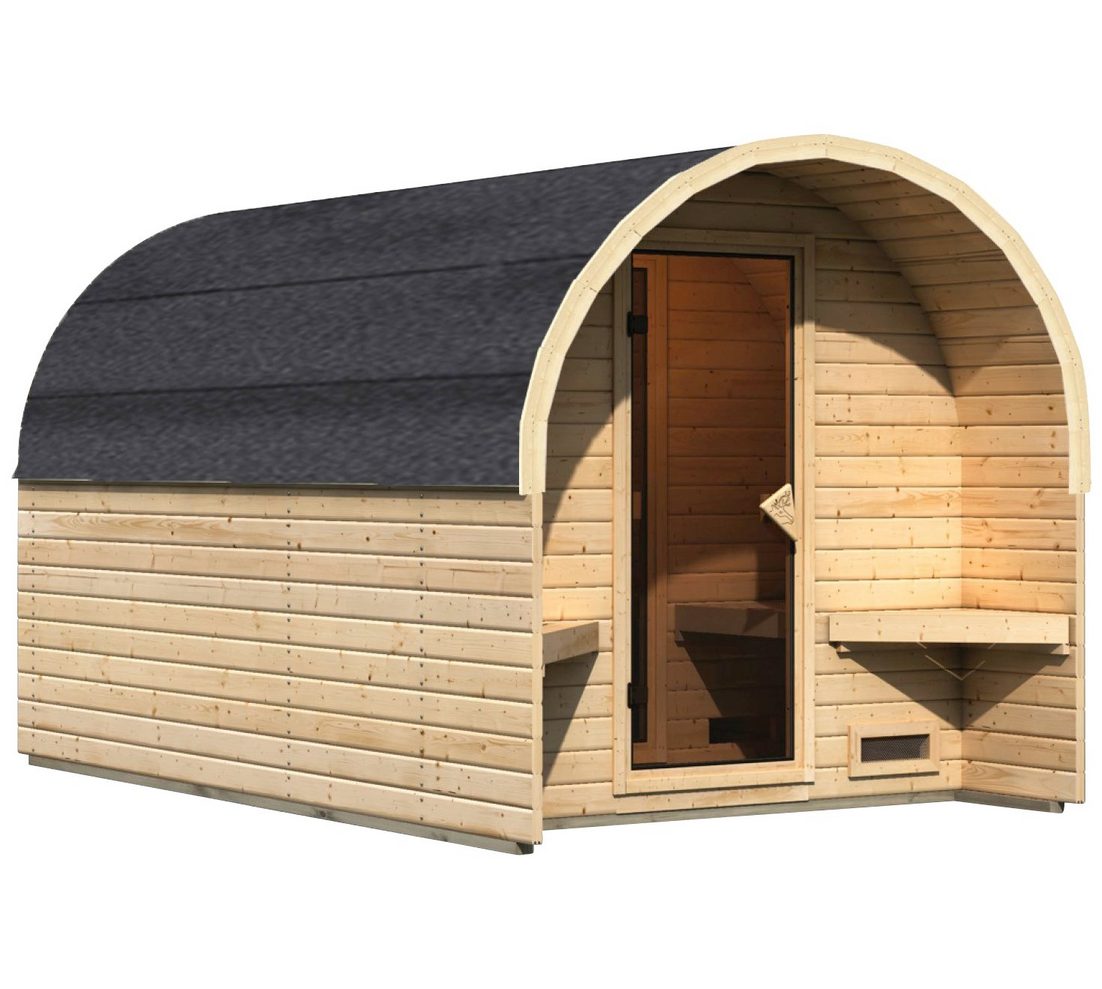 Karibu Fasssauna Fasshaus 3