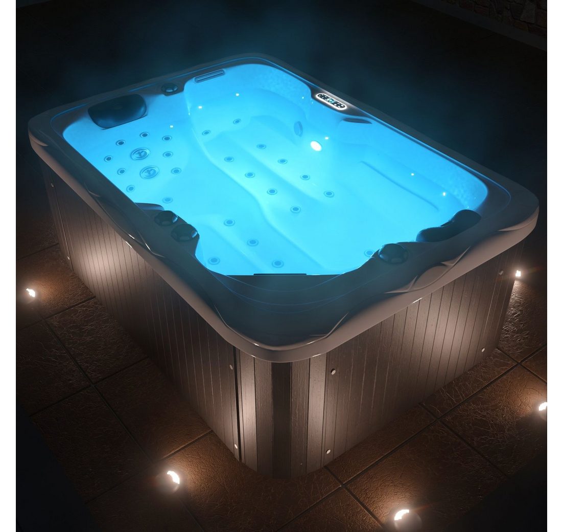 41 Massagedüsen und 16 Lichtquellen)