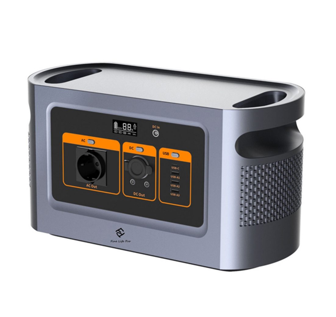 autolock Stromerzeuger 1008Wh/1200W Portable Power Station Stromerzeuger Power