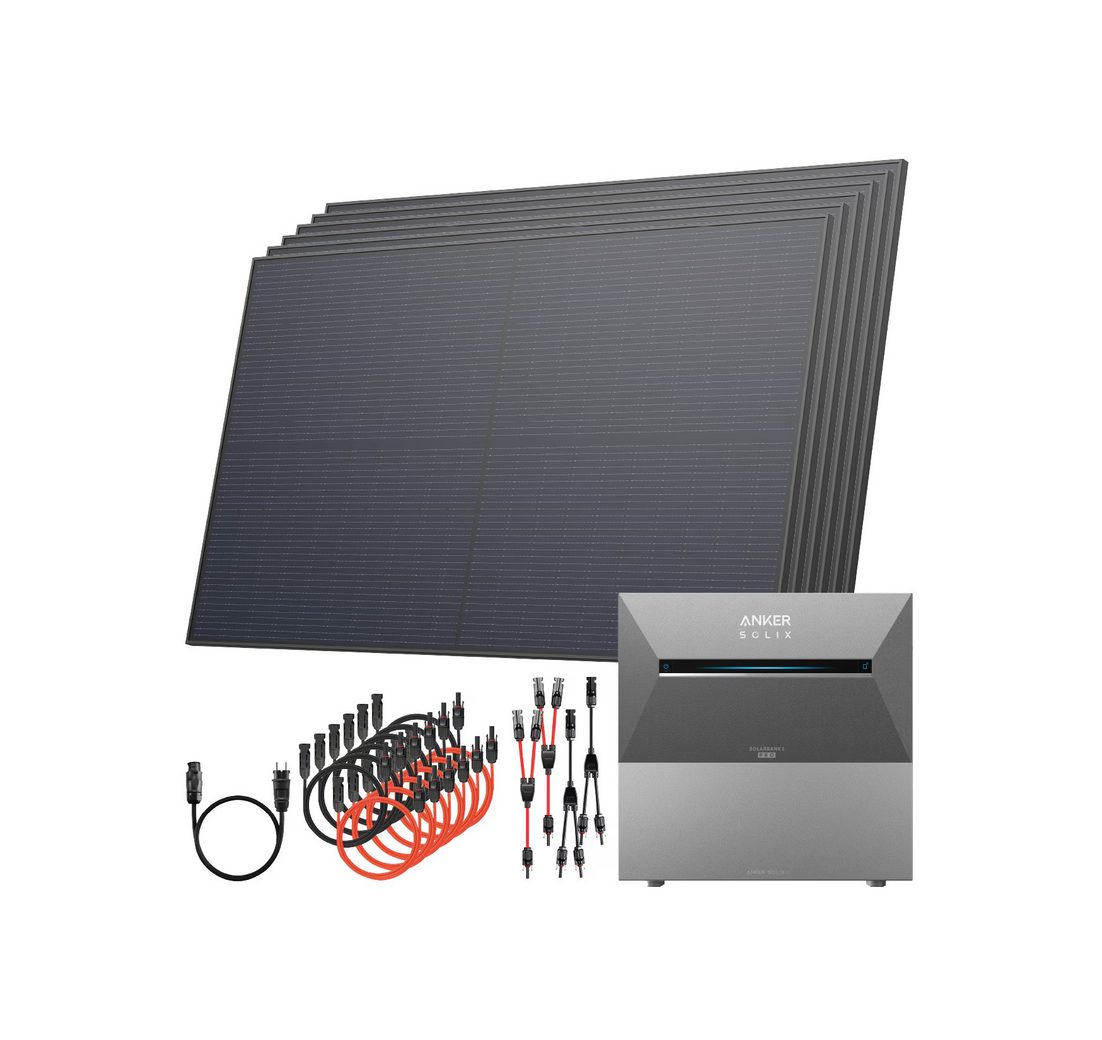 Solarway Balkonkraftwerk All In One mit Speicher 3000W komplett Steckdose - 5