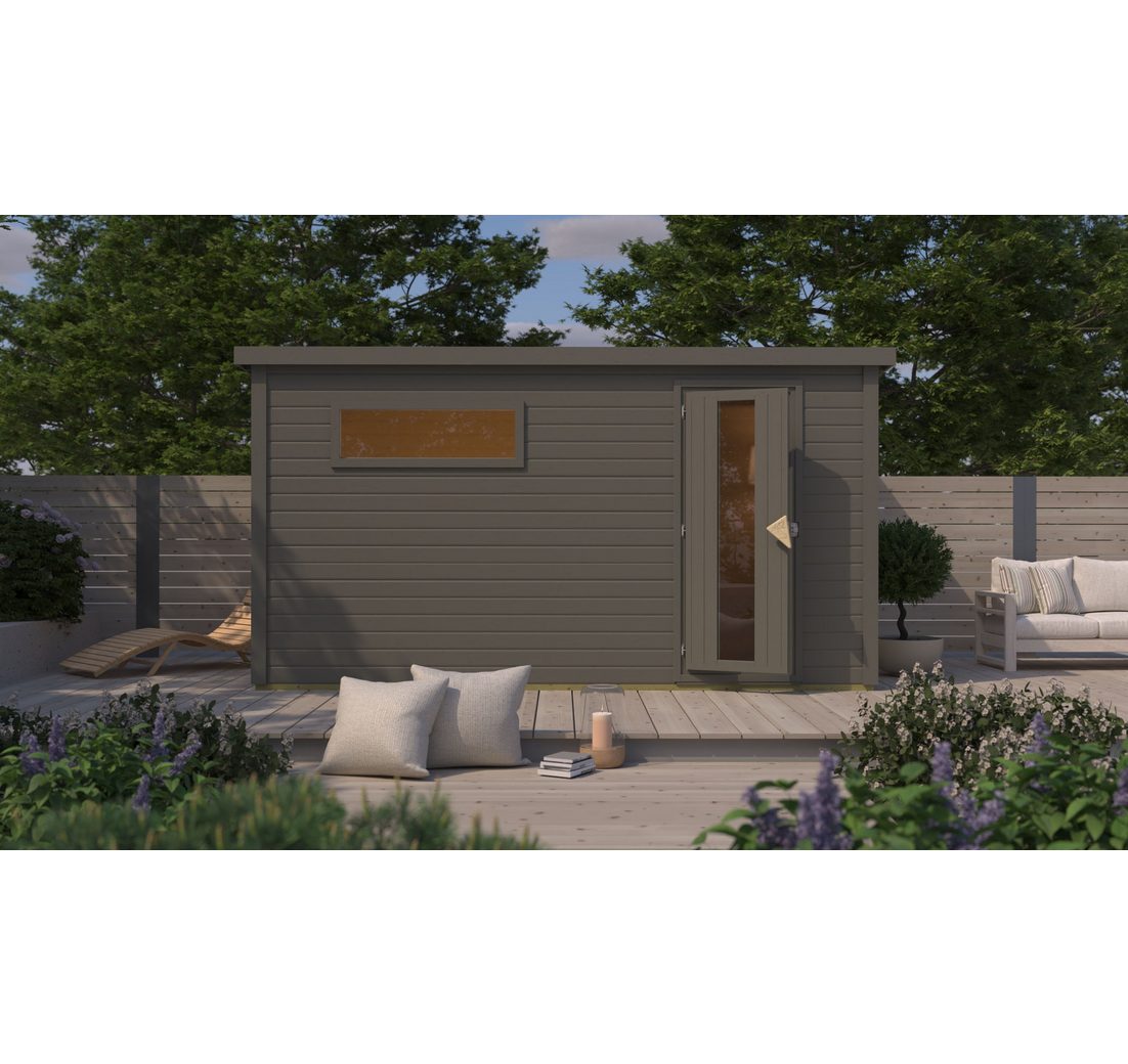 Karibu Saunahaus »Talo 6« mit Iso-Tür