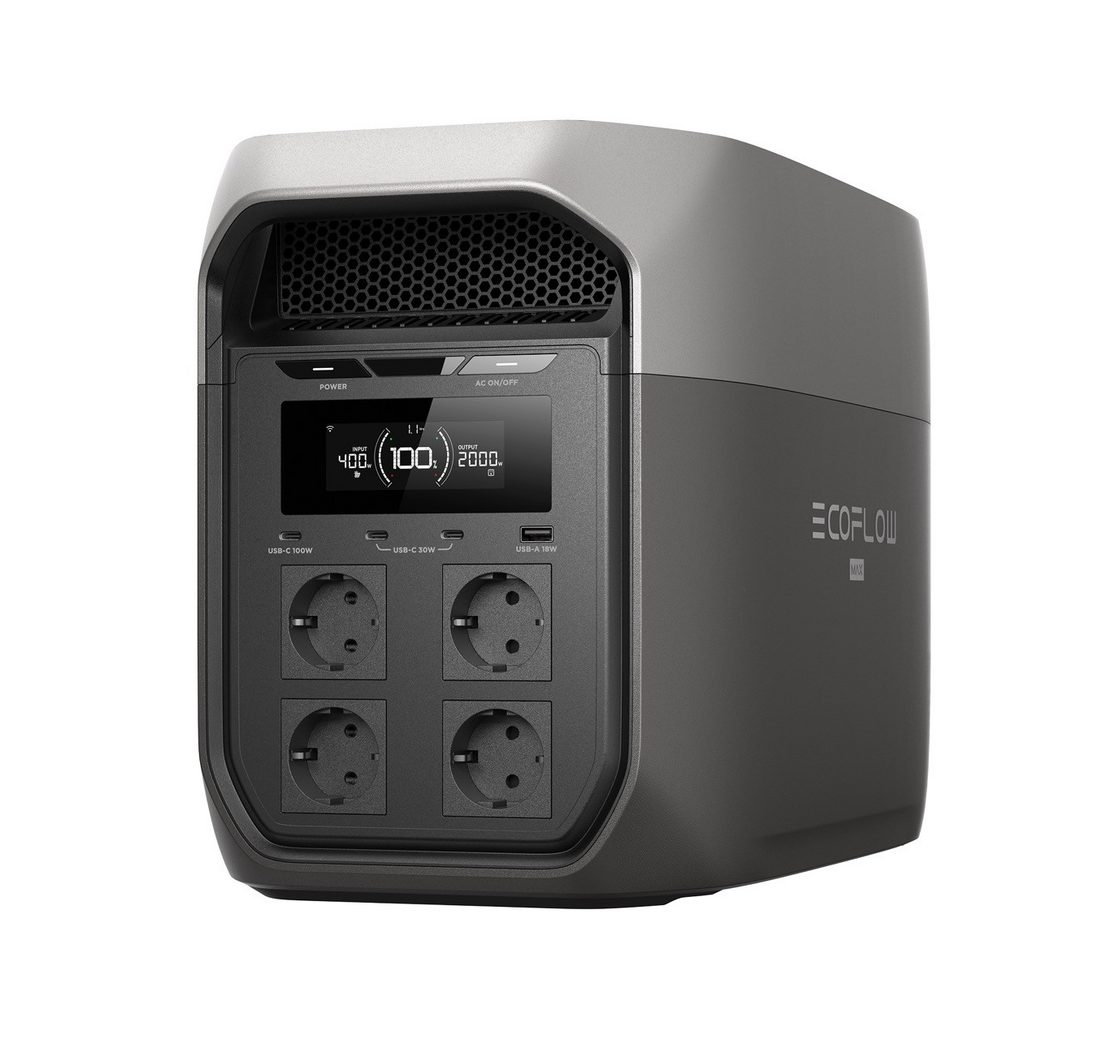 Ecoflow EcoFlow Delta 3 Max PowerStation 0% MwSt. (Angebot § 12 Abs. 3 UstG) Powerstation Dieses Angebot richtet sich ausschließlich an Privatkäufer und beinhaltet den Mehrwertsteuersatz von 0% gem. §12