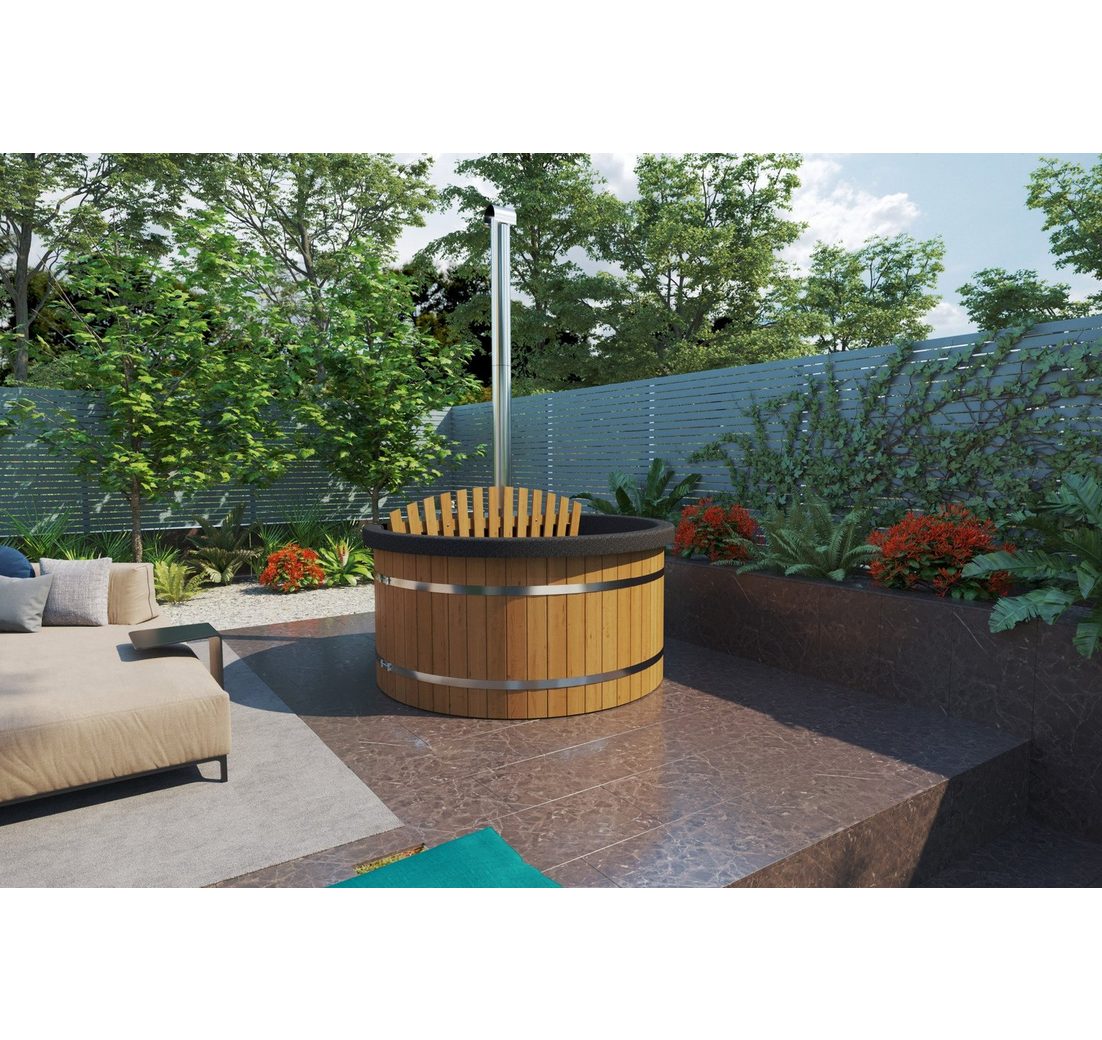 Finn Art Blockhaus Whirlpool 160 Premium Innenofen