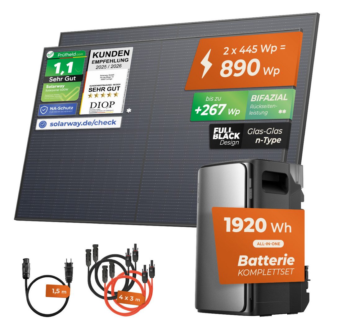 9kWh Speicher komplett Steckdose