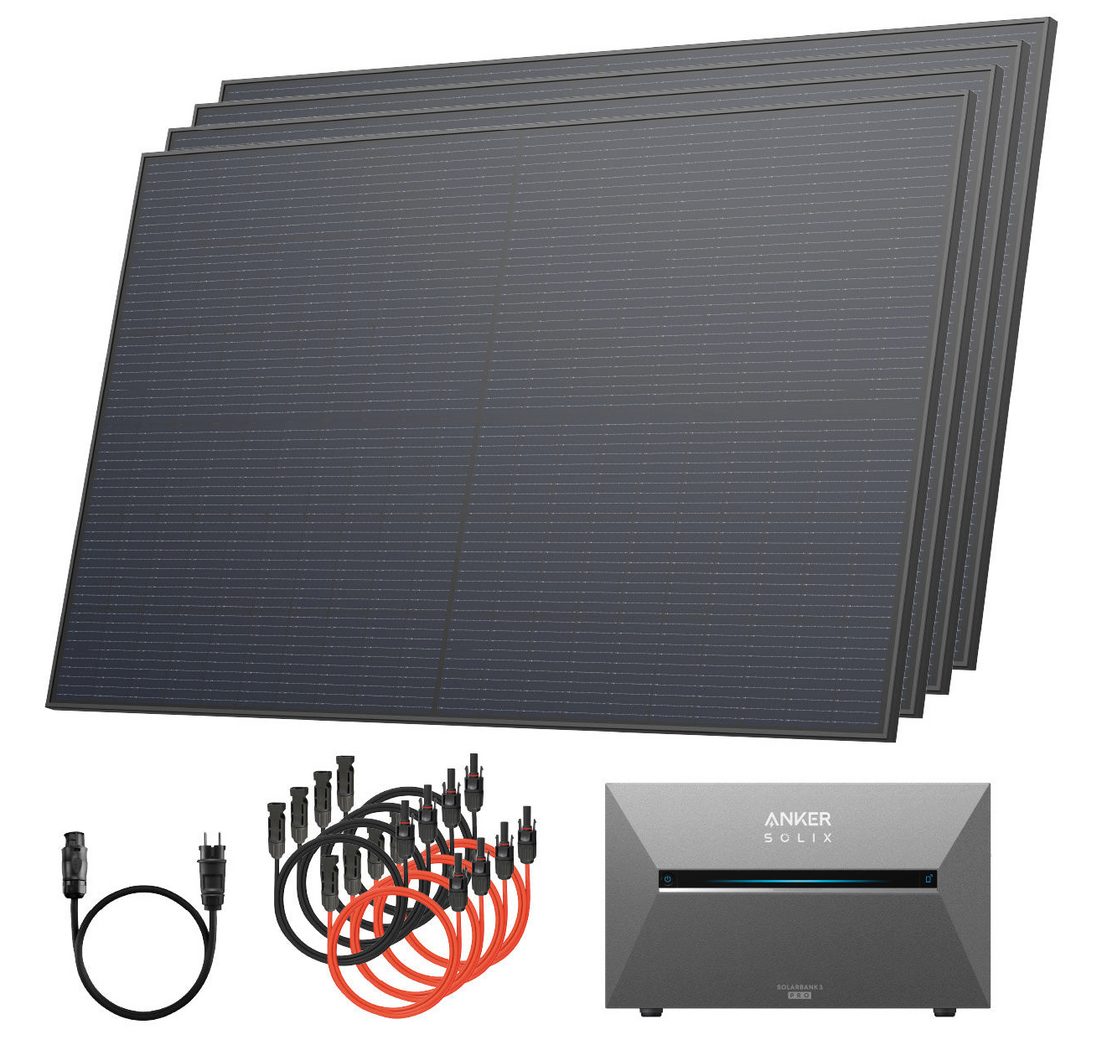 Solarway Balkonkraftwerk All In One mit Speicher 2000W komplett Steckdose - 2