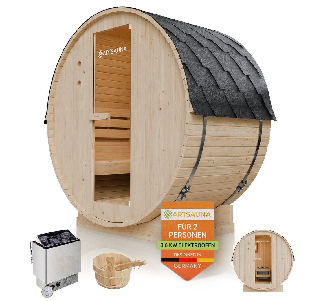 Artsauna Fasssauna Spitzbergen 120