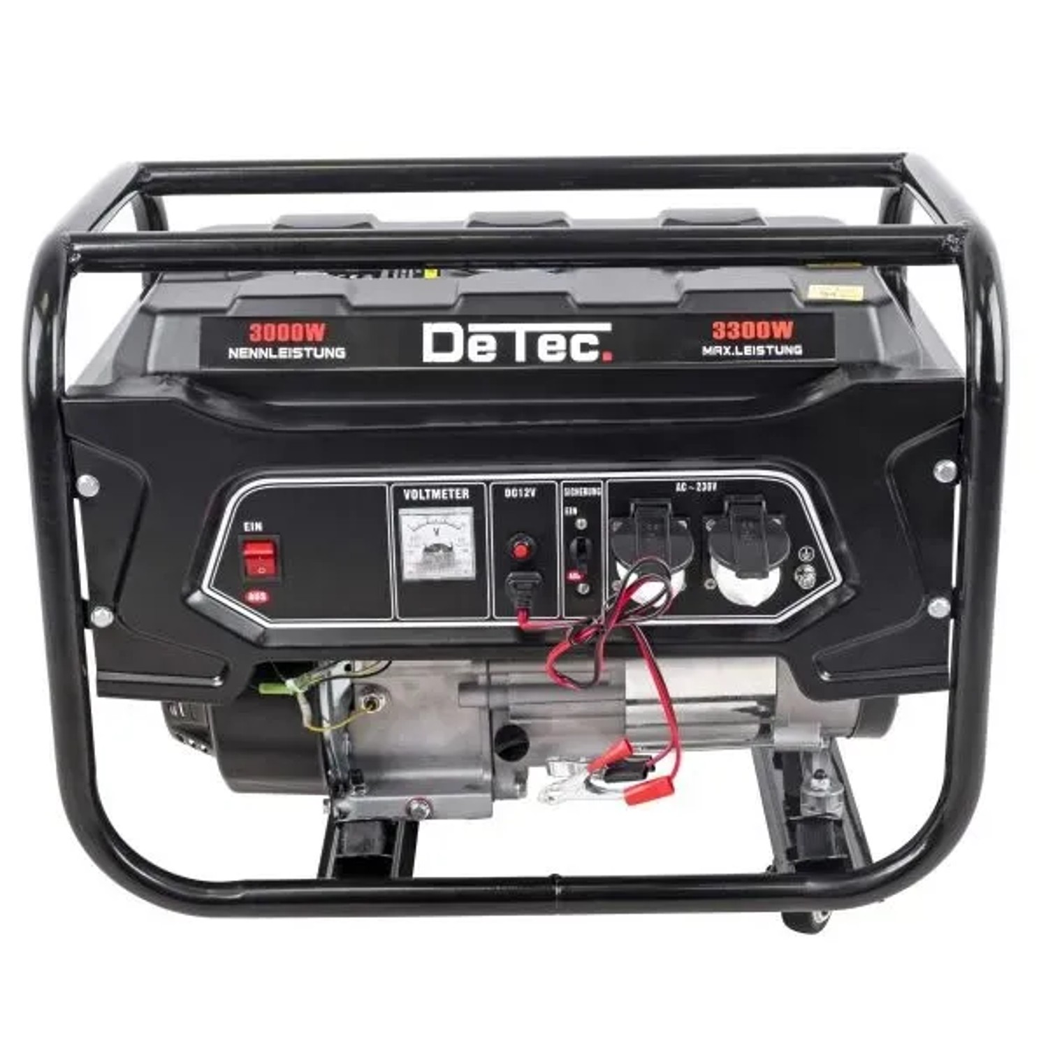 3 kW Benzin Stromgenerator 230V Stromerzeuger Generator E Start 1 Phasen Stromaggregat 7 PS Motor Notstromaggregat