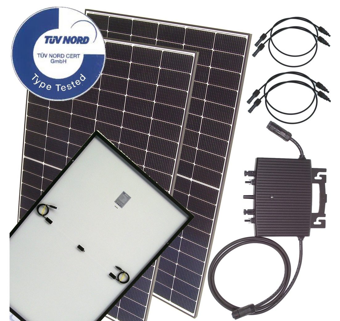 Apex Solaranlage Balkonkraftwerk 860W 800W Photovoltaik Solaranlage