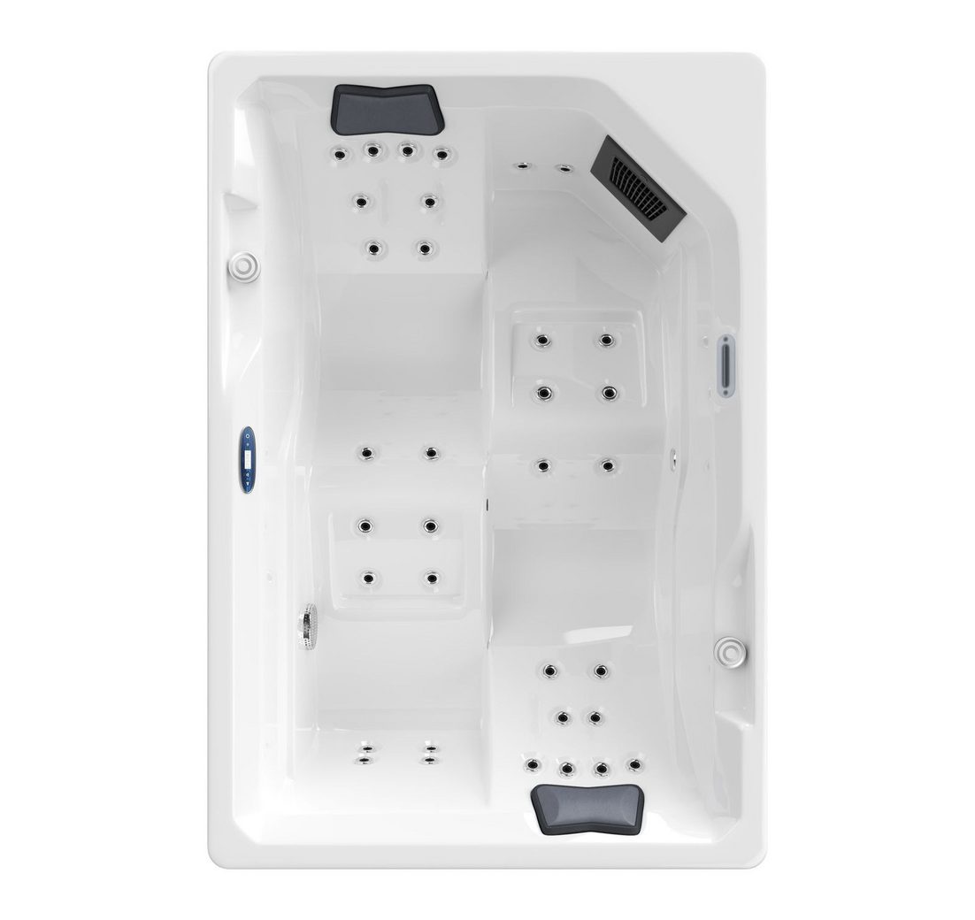 TroniTechnik Whirlpool Outdoor Spa GALERA weiß 190x130