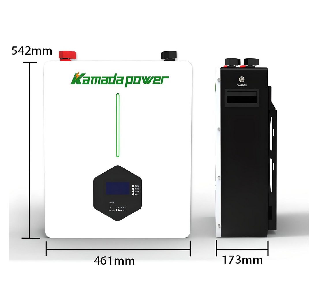 2V 5kWh 10kWh 15kWh Akku Wand Stand LiFePo4 Solarakkus (48 V