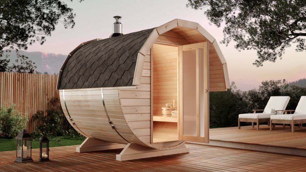 FinnTherm Fasssauna Samantha