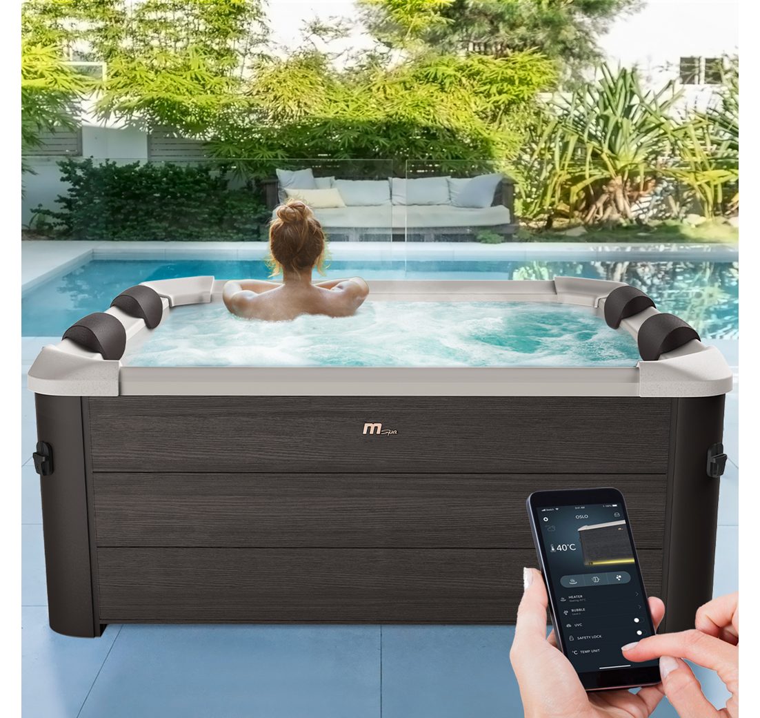 mSpa Whirlpool Frame Tribeca F-TR062W - 6 Personen