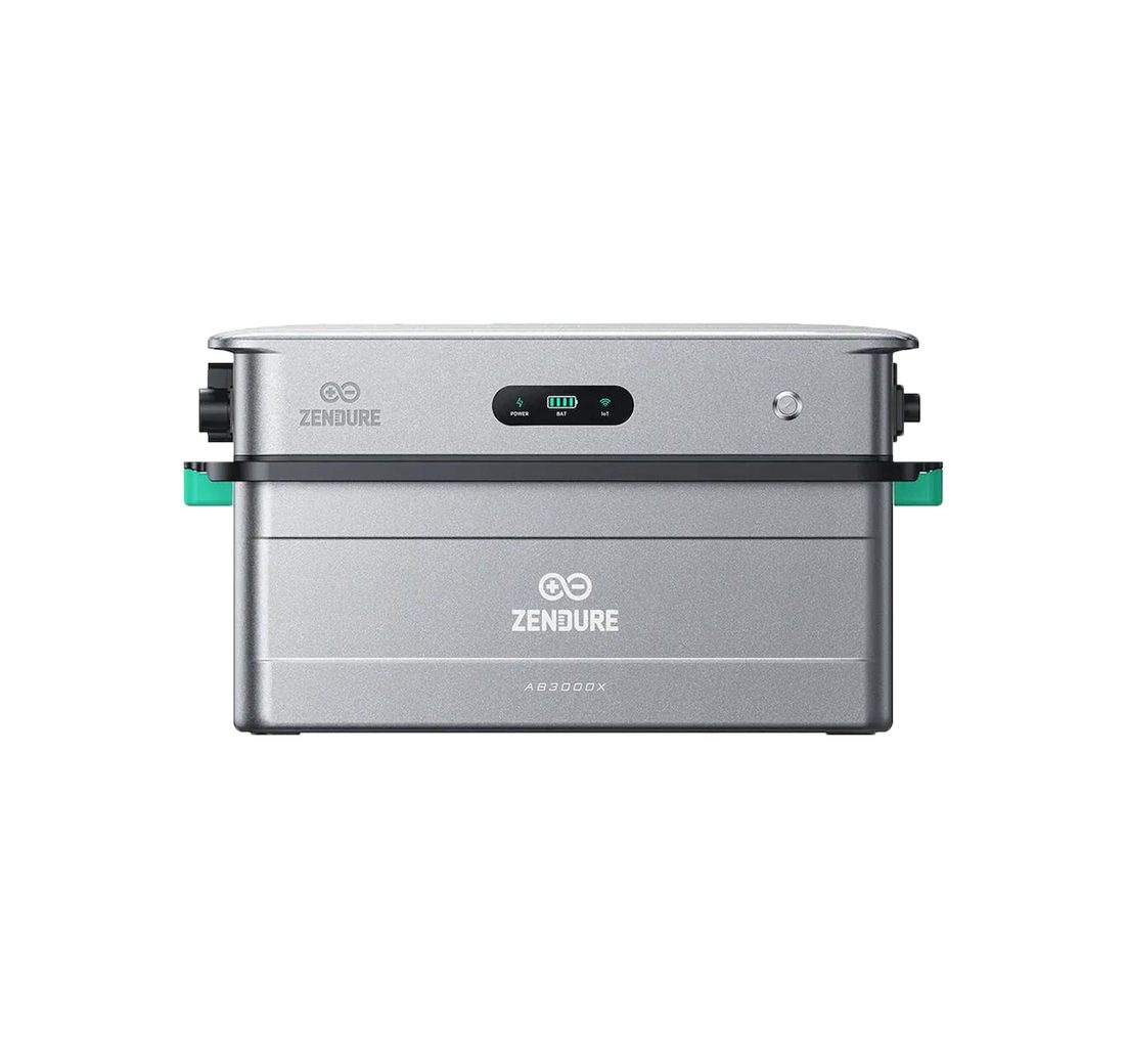 ZENDURE SuperCharged Balkonkraftwerk SolarFlow 2400 AC + AB3000X Speicher