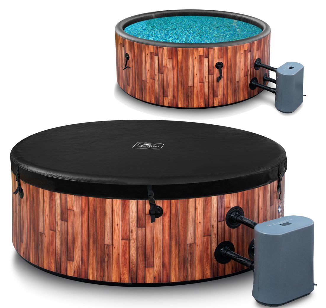 Schwimmbad mit Hydromassage