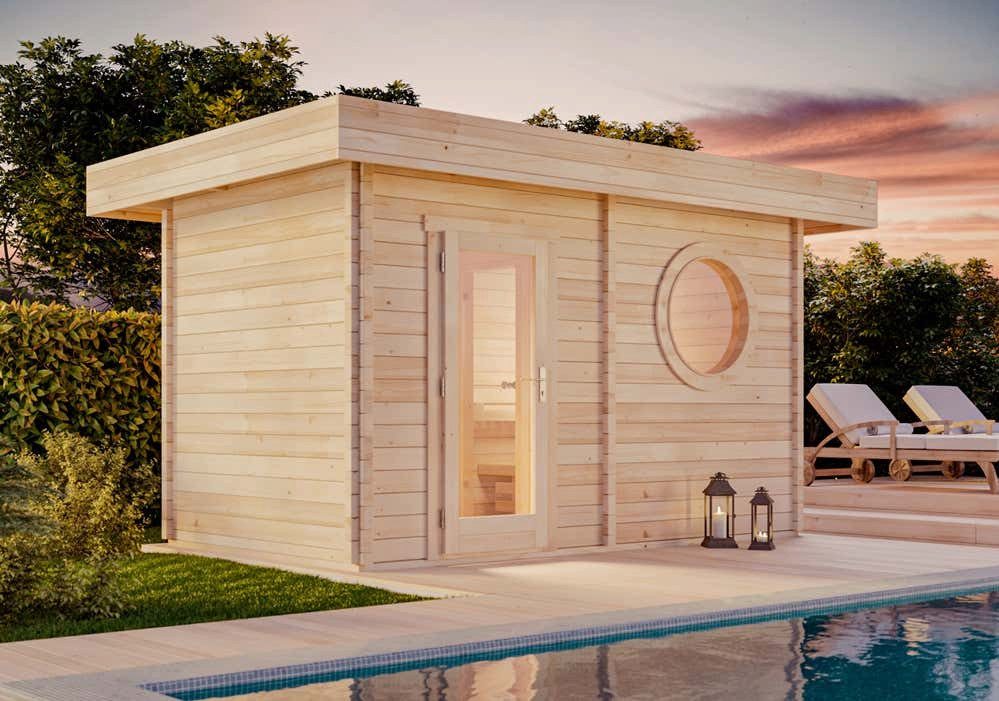 FinnTherm Saunahaus Cubus - 70 C