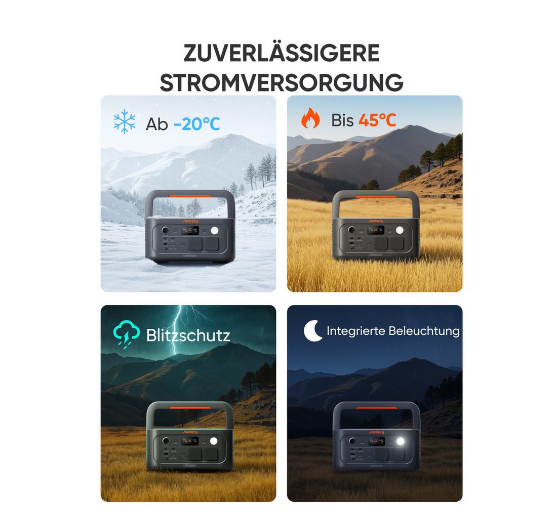 mit 5M Verlängerungskabel für Camping