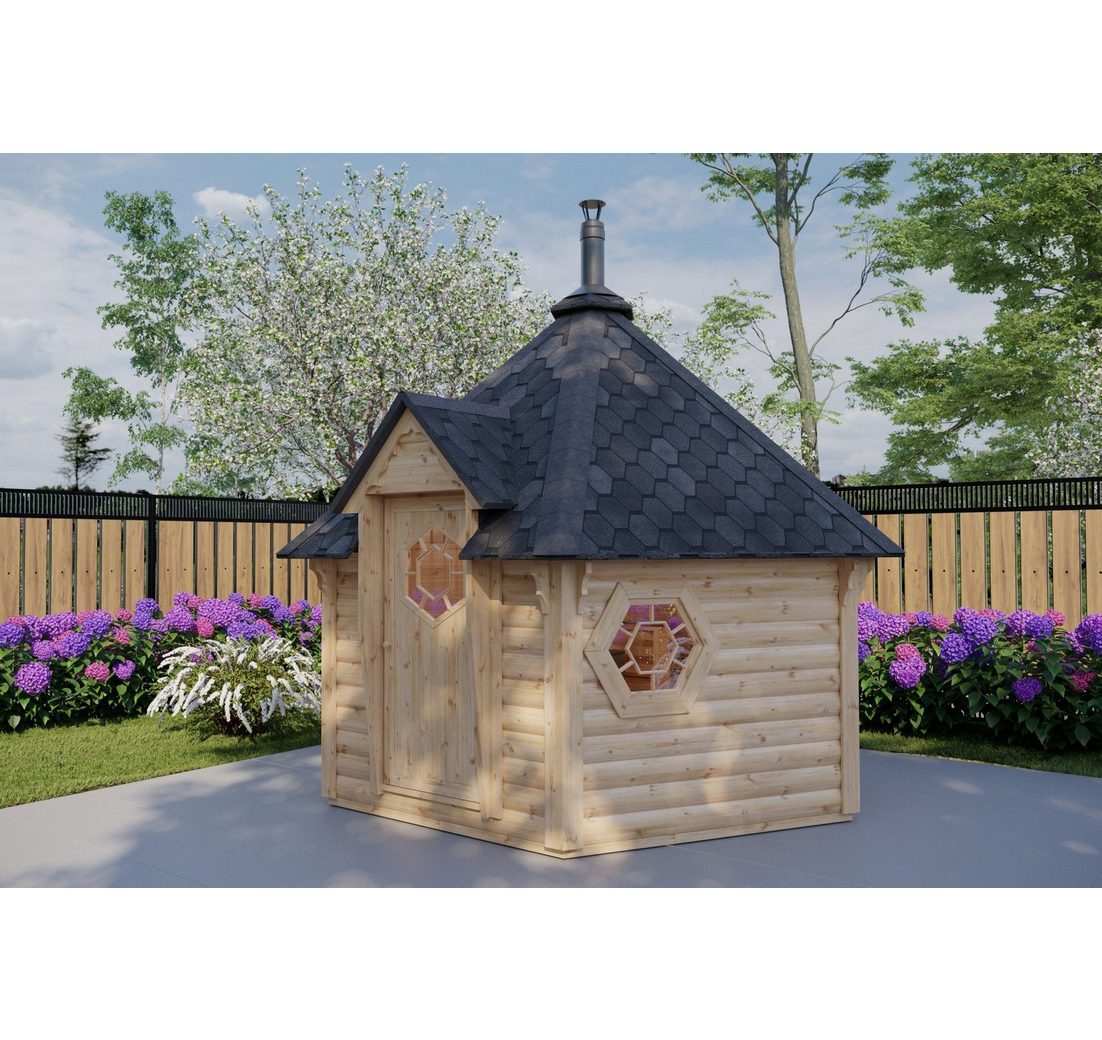 Finn Art Blockhaus Saunahaus Saunakota Elegance 9