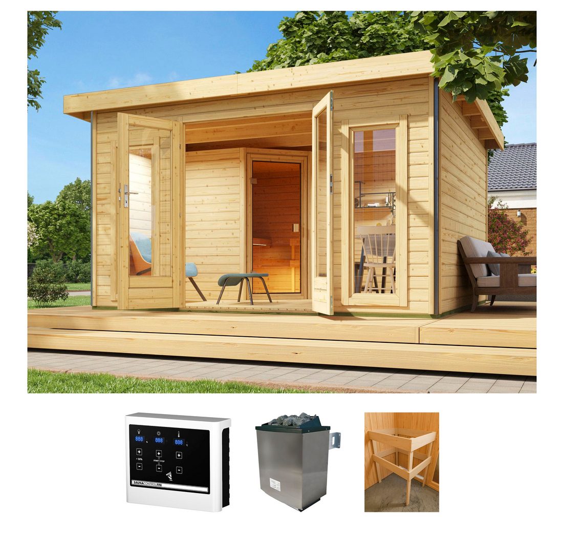 KONIFERA Saunahaus Maiko 3 SET B