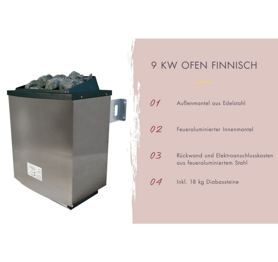 (Set) Ofen 9 KW externe Strg easy