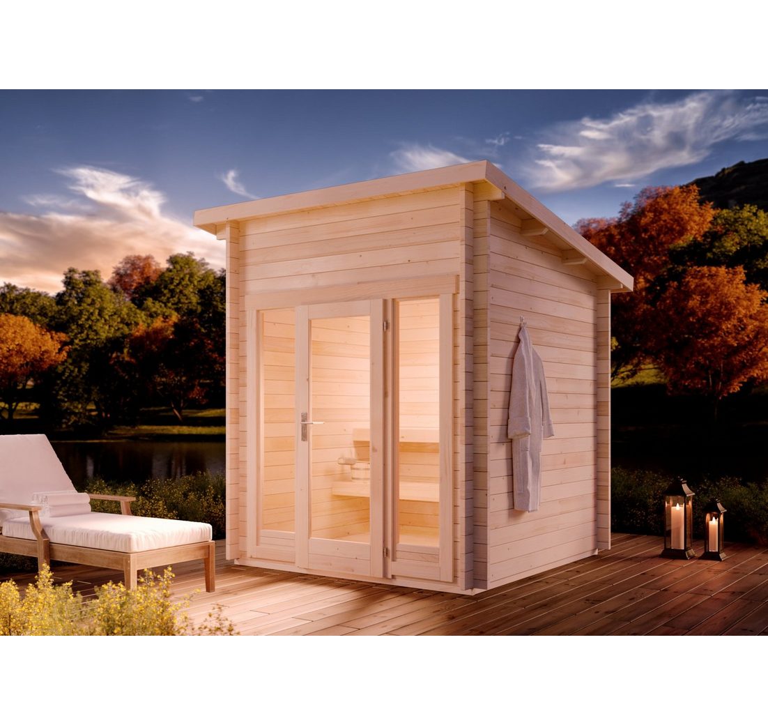 FinnTherm Saunahaus Lizzy XXS