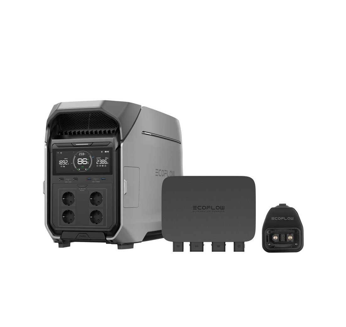 Ecoflow EcoFlow 800W Batterieladegerät mit Delta Pro 3 Powerstation Powerstation EcoFlow DELTA Pro 3