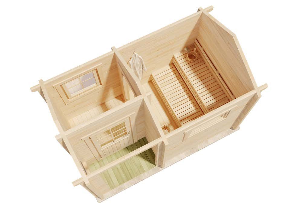 BxTxH: 407 x 250 x 270 cm