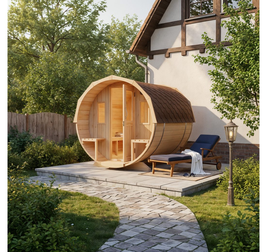 FinnTherm Fasssauna Sam
