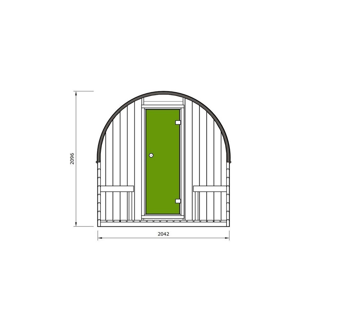in Naturbelassen Inkl. Fußboden
