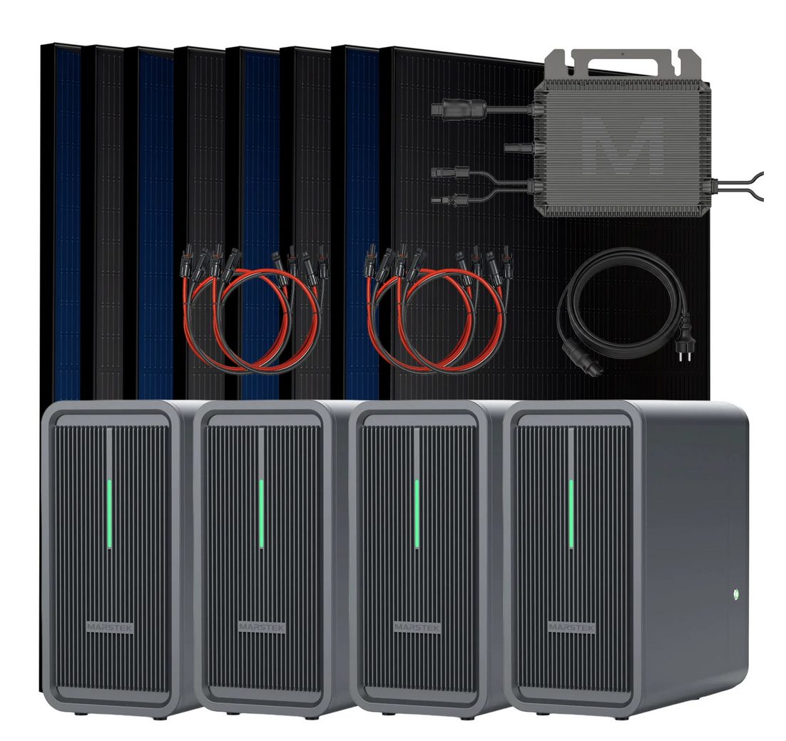 SUNNIVA Balkonkraftwerk 4000W Balkonkraftwerk mit 8