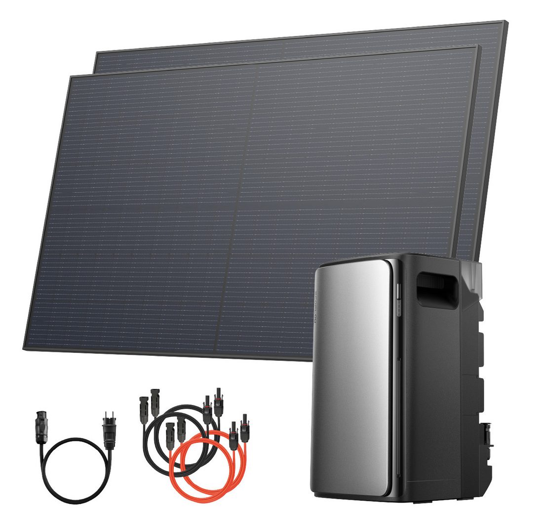 Solarway Balkonkraftwerk 1000Wp / 800W mit 1