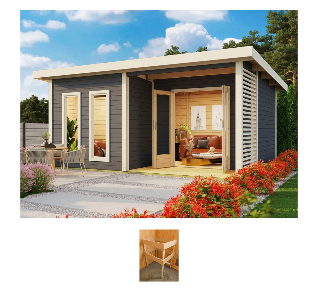 KONIFERA Saunahaus Maiko 5 SET A