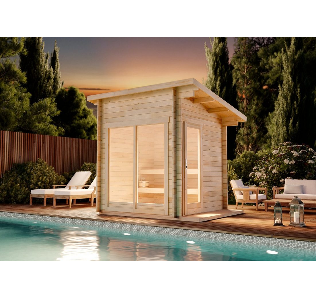 FinnTherm Saunahaus Lizzy XS