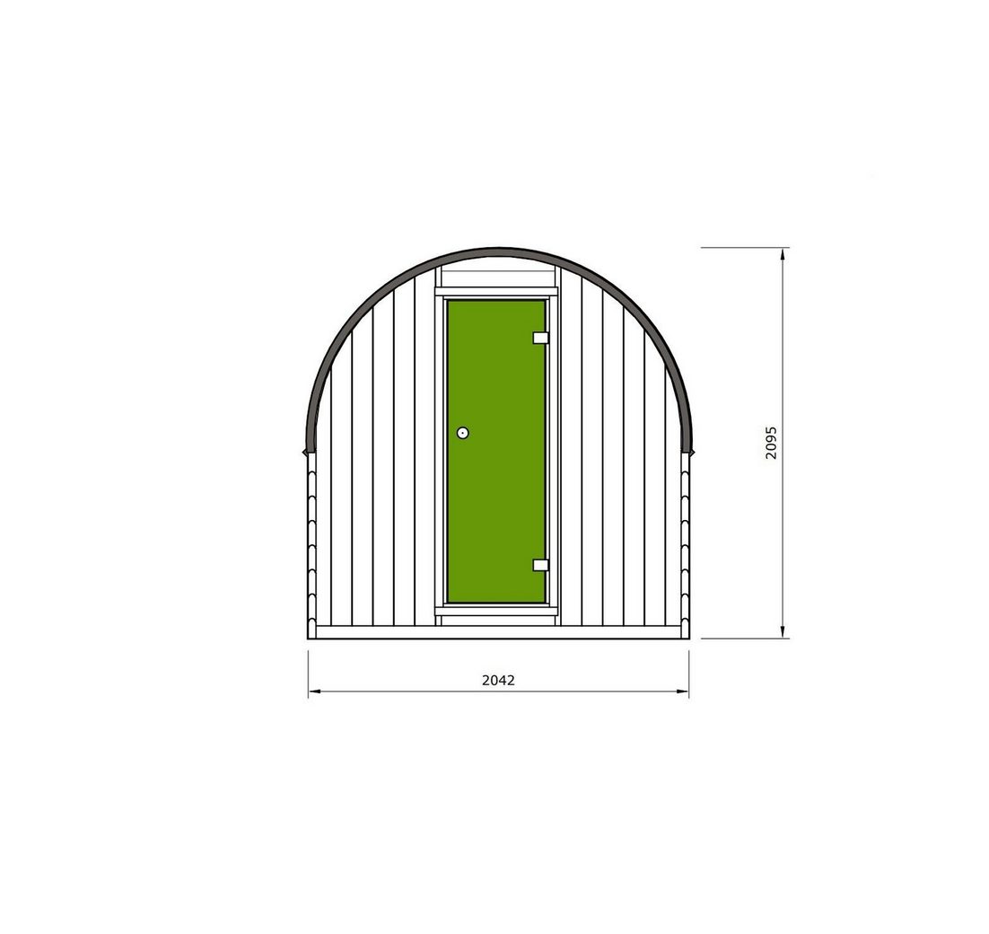 in Naturbelassen Inkl. Fußboden