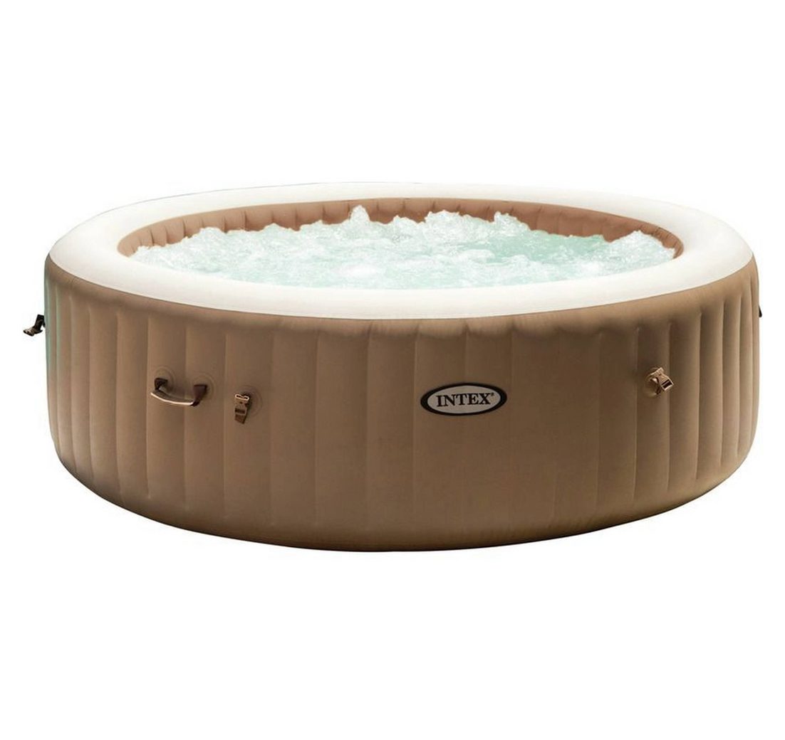 Intex Whirlpool Intex Pure Spa M Bubble Massage Set rund 196 x 71