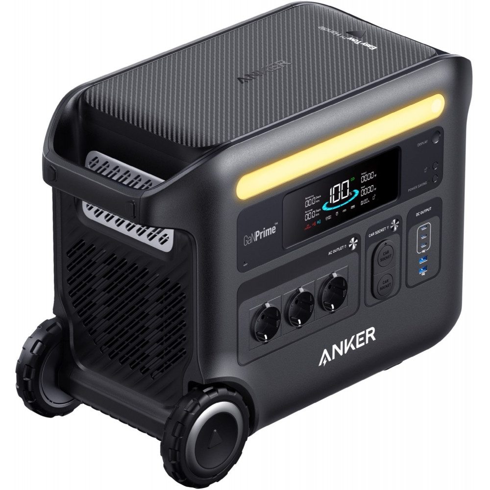 Anker SOLIX F2600 2560 Wh - Powerstation - schwarz Powerstation