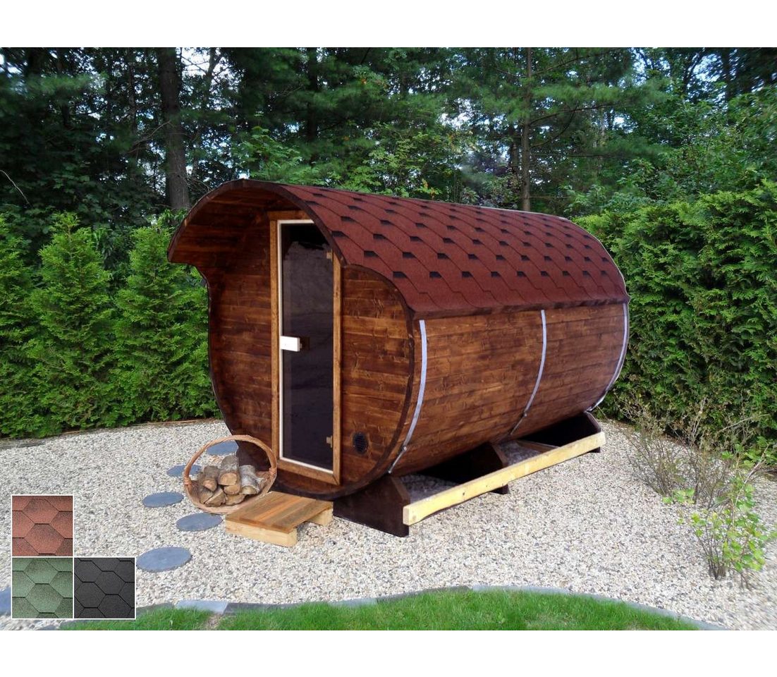 Finn Art Blockhaus Fasssauna Kari 5