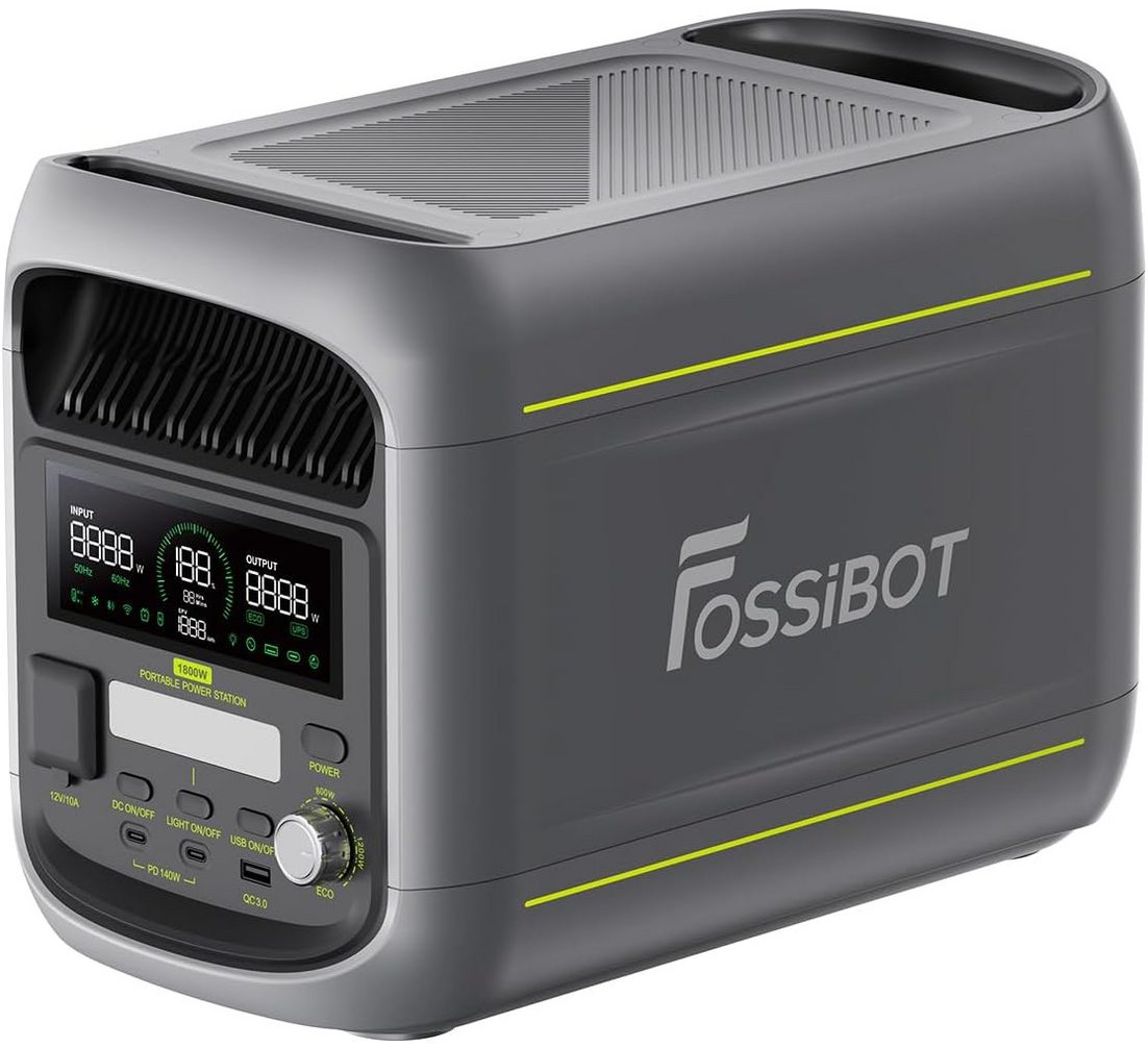 Fossibot Stromerzeuger F1800 Tragbare Powerstation
