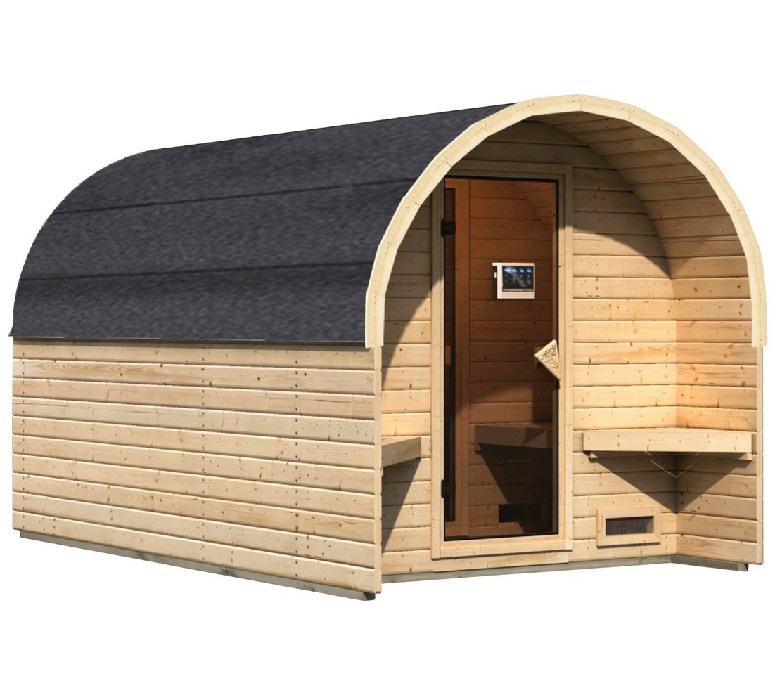 Karibu Fasssauna Fasshaus 3