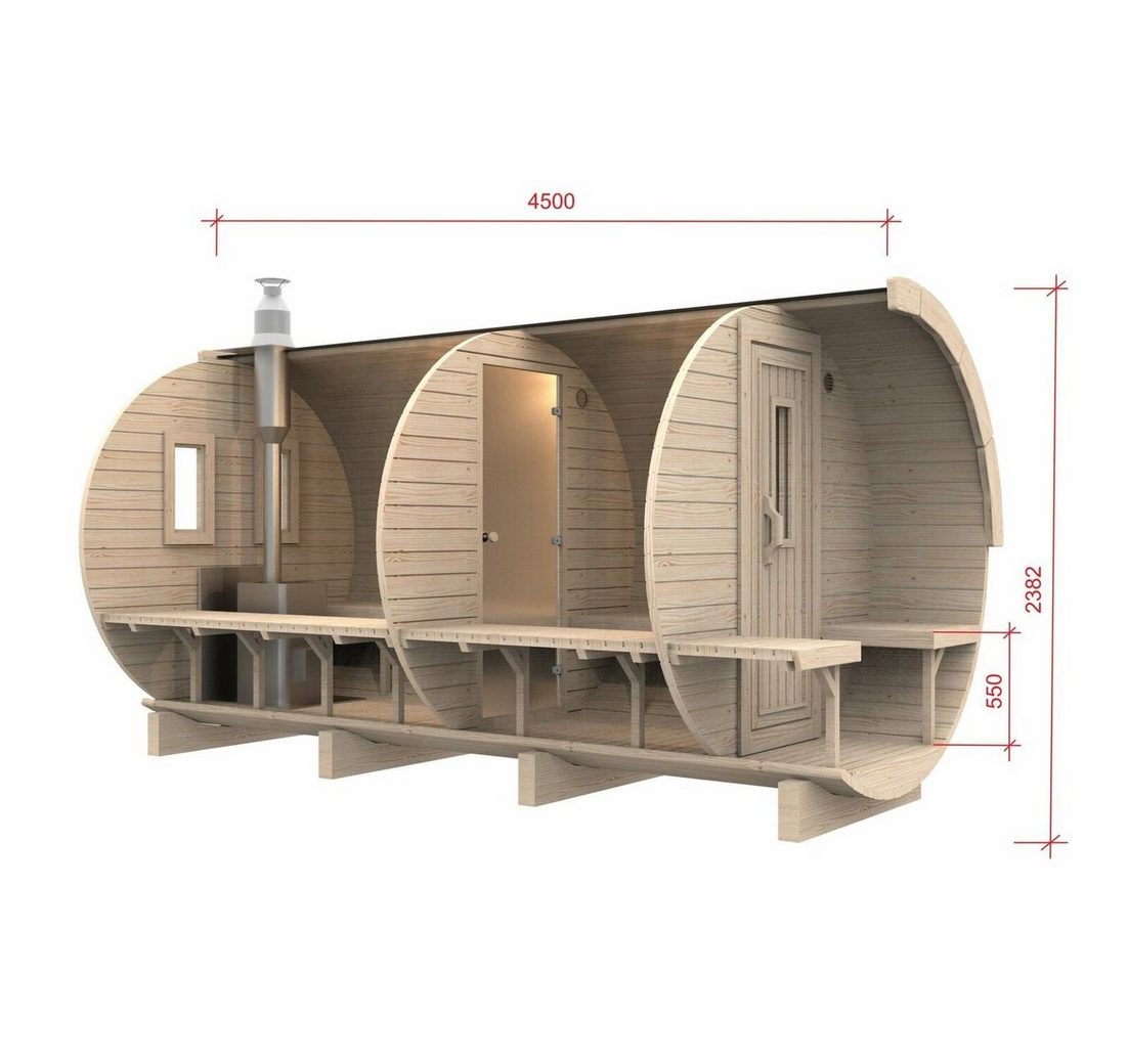 BxTxH: 2.27 x 4.5 x 2.38 cm