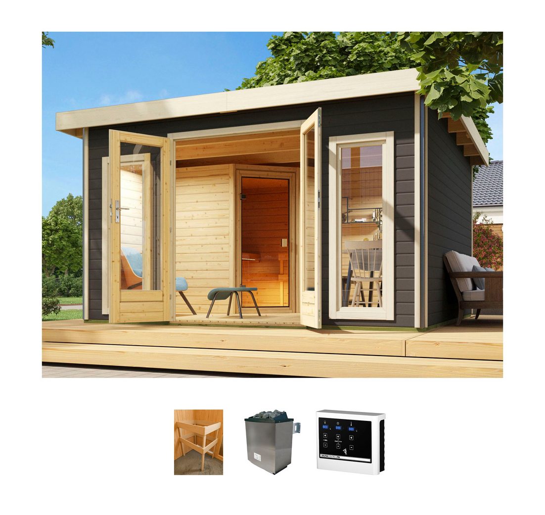 KONIFERA Saunahaus Maiko 3 SET B