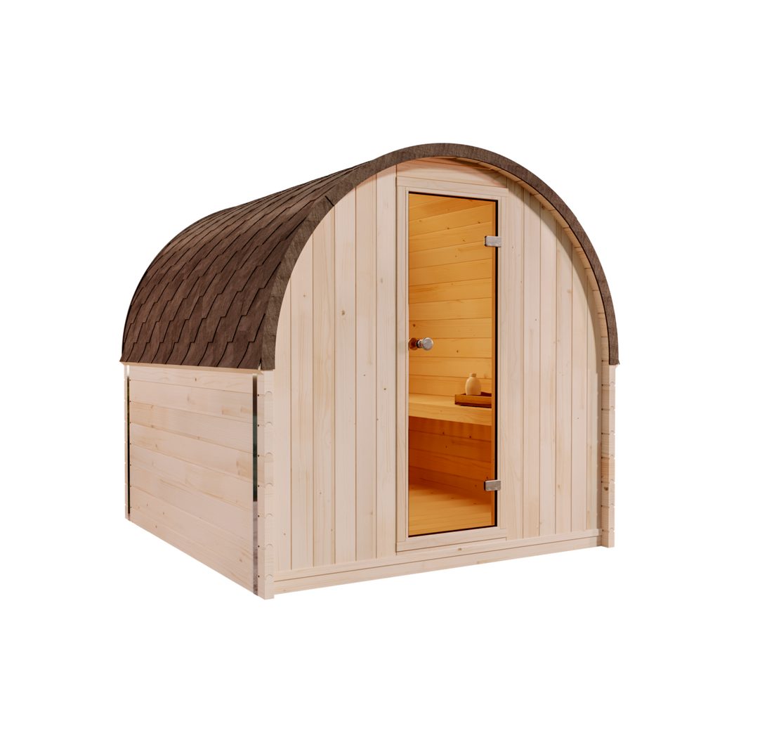 BxTxH: 210 x 226 x 210 cm