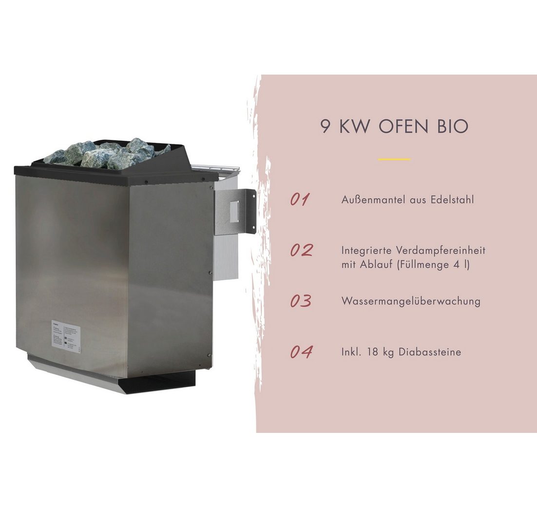 (Set) Ofen 9 kW Bio externe Strg easy